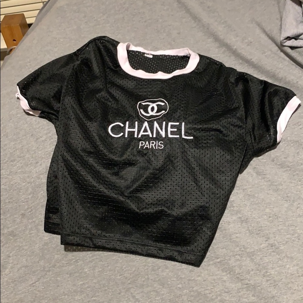 Mesh Crop Top - Chanel